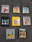 New ListingVintage Lot of 8 Game Boy Pocket Game Boy Color Games UNTESTED Mole Mania & More
