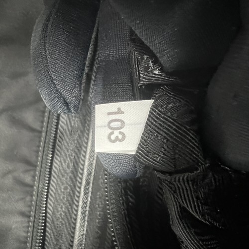 PRADA 1BG052 Re-Edition 1978 Renylon Tote Bag black Nylon Second Hand A-rank - Picture 18 of 20