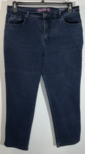 Gloria Vanderbilt Amanda Jeans Women's 16 Blue