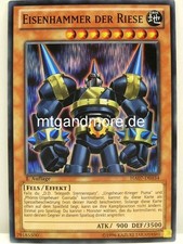 Yu-Gi-Oh 1x Eisenhammer der Riese - - - HA07 - - - Super Rare