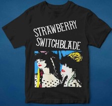 Strawberry Switchblade t shirt, black shirt, gift for fan, pop rock band shirt