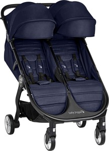 compact fold double stroller