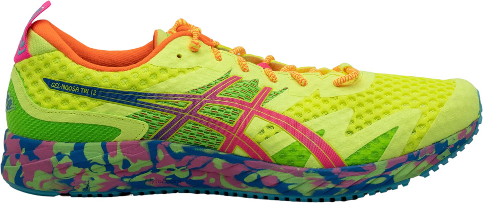 Preços baixos em ASICS Gel Noosa Tri 12 Safety Yellow Hot Pink