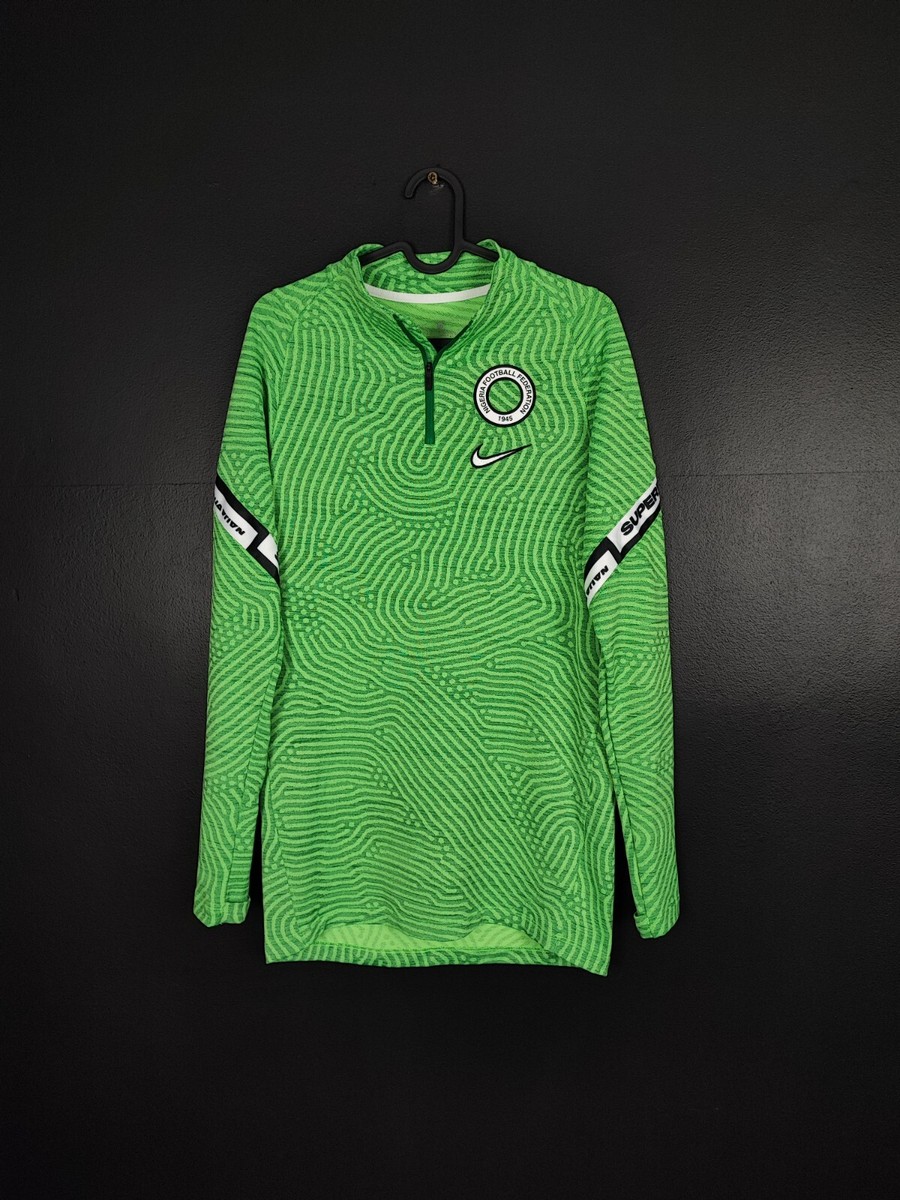 Nigeria 2020/21 Naija Strike Drill Top Warm Up Zip Football Jacket