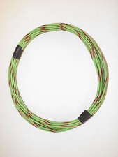 AUTOMOTIVE WIRE 18GAUGE HIGH TEMP GXL 25FEET LT GREEN/RED MOTORCYCLE CAR TRUCK