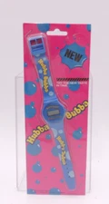 Vintage Wrigley’s Hubba Bubba Bubble Gum Digital Wrist Watch 1980s *NOT WORKING