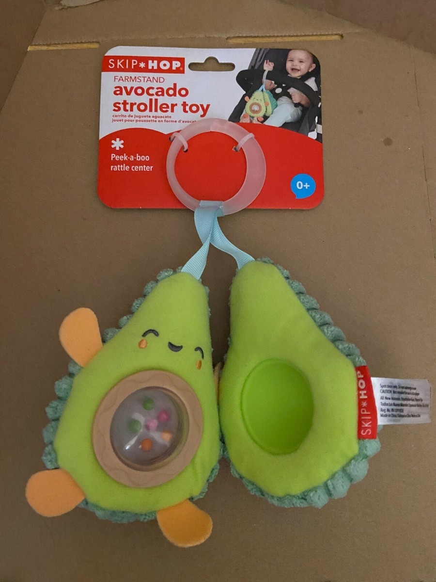 Avocado Skip Hop Pram Toys Skip Hop Farmstand Avocado Stroller Toy New