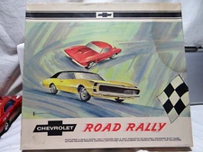 Vintage 1967 Chevrolet Road Rally Slot Car Track Manufactured By Republic