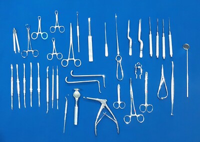 Orthognathic Instruments (35) & Drill Bits/Saws (17)++See Pictures++Great Deal++