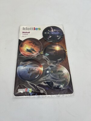ergobag Kletties-Set Weltall für Schulranzen Pack + Cubo Klettie