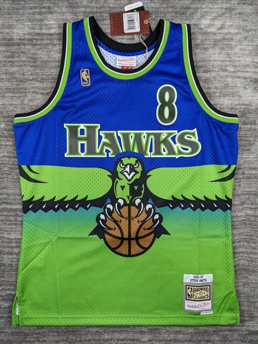 Mitchell & Ness Atlanta Hawks Steve Smith Reload Jersey NWT Size Large
