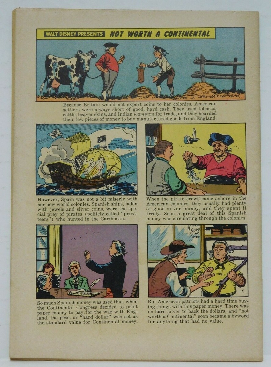 WALT DISNEY PRESENTS #5 - VG 1960 Dell Exciting Adventure