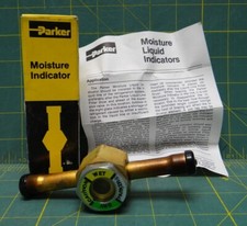 Parker Moisture Indicator PSG-4S, 1/2 Sweat x 1/2 Sweat, Copper
