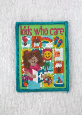 Girl Scouts Kids Who Care Fun Patch, All Ages