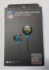 Jacksonville Jaguars iHip Premium Audio Earphones Earbuds - iPhone iPod NEW