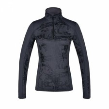 Trainingsshirt KLmaya ladies prin.Kingsland HW21 red fudge grey XS-XL REDUZIERT#