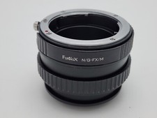 Fotodiox Pro N/G Nikon F G Mount Lens to FX/M Fujifilm X Series Camera Adapter