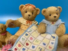 Cherished Teddies-Mia & Paulette~Quilting~Something Sew Special Between Us~NEW