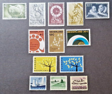 Netherlands: almost all commemorative stamps from 1962; unmounted mint condition