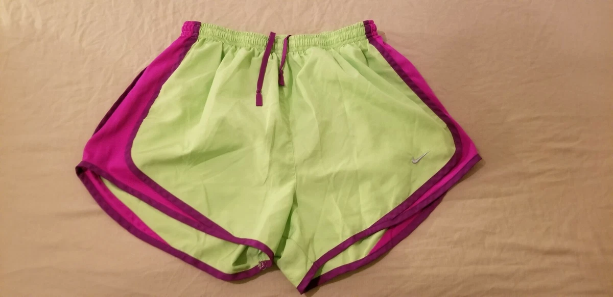 Green athletic shop shorts womens