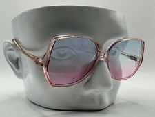 NEW Vintage Eyeglasses  Non RX  Classic Granny Style Drop Temple 1980s  782