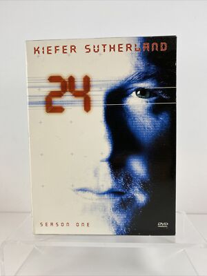 24 - Season 1 (DVD, 2009, 6-Disc Box Set) Kiefer Sutherland LIKE