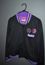 Toronto Raptors Mitchell & Ness Light Zip Bomber Jacket M Women's