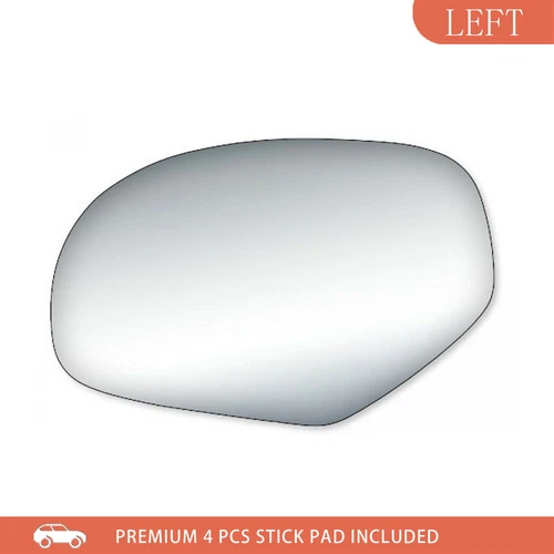 Mirror Glass Replace For 08-14 Chevy Silverado Driver Left Side LH Flat 4111