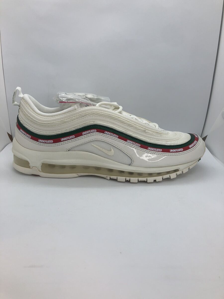 Nike Air Max 97 Undefeated 'White' (AJ1986-100) Men's Size Nike Air Max 97 Undefeated 'White' (AJ1986-100) Men's Size