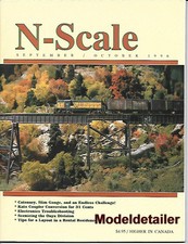  N-Scale Sept 96 Onyx Trestle Wetlands Steel Viaduct Asphalt Roofing Paper Yard 