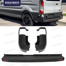 For 15-22 Ford Transit-150 250 350 Rear Bumper Cover Reflector L&R Side End Caps