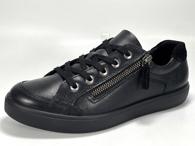 RRP £90 Brand New Hotter Chase II Women's Black Leather