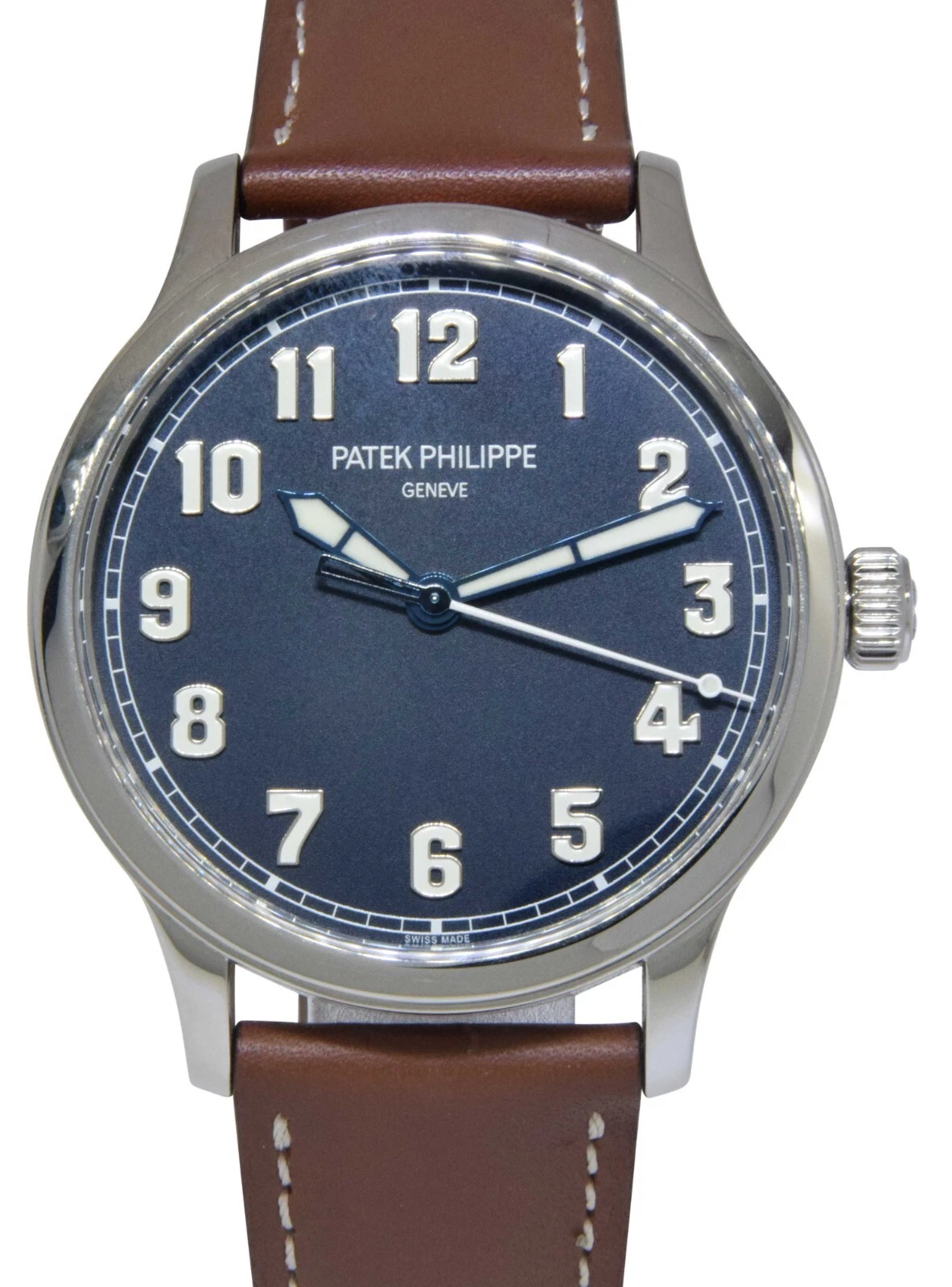Patek Philippe — NEW Patek Philippe Pilots Calatrava Limited Edition Watch Box/Papers 5522A-001