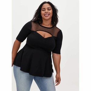 torrid peplum top