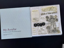 Close to My Heart My Acrylix FALL FAVORITES S1209  11 Stamps-New