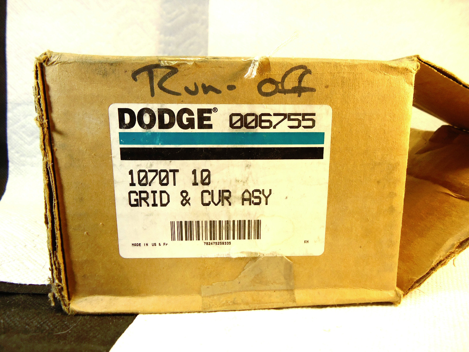 NEW DODGE 006755 1070T10 GRIDLIGN FLEXIBLE COUPLING GRID & COVER