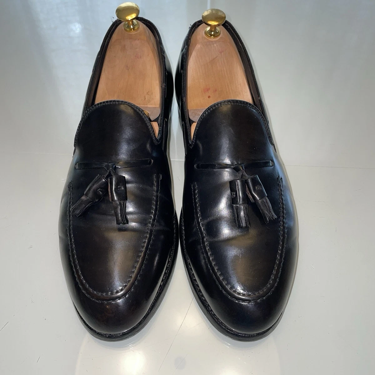 Vintage Hanover 9E shoes. New in box new worn. Hanover 4184 Saddle Shoe Restore | vcleat main image 2