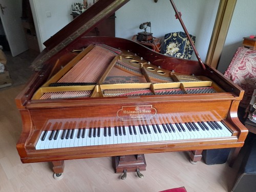 Flügel Steinway&Sons Modell O (180cm) Bj. 1911 Mahagoni - Bild 5 von 11
