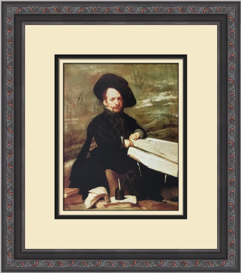 Diego Velazquez The Court Fool 'El Primo' Custom Framed Print | eBay