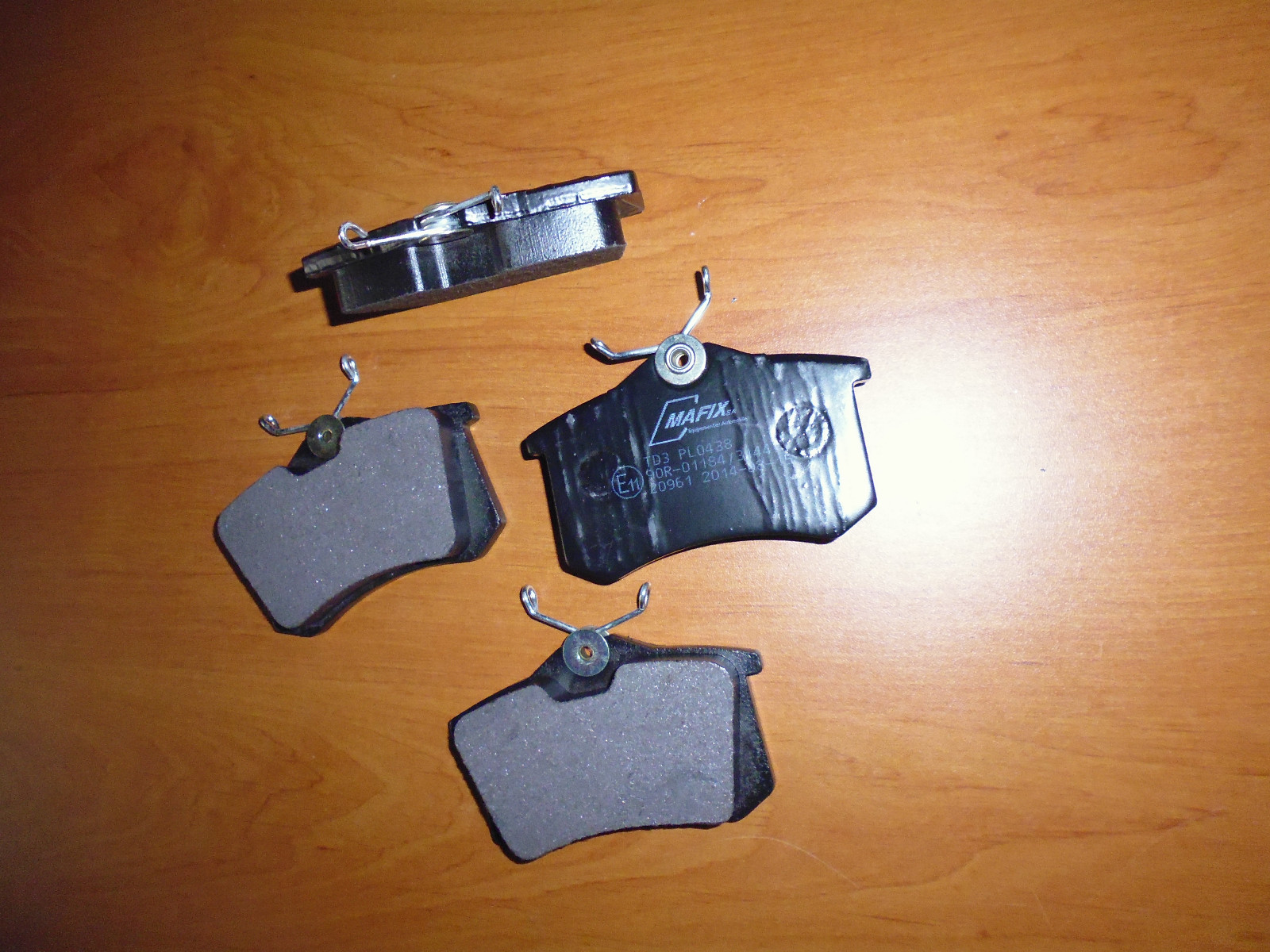 Plaquettes de frein arrière Mafix anti-bruit pour New Beetle cabrio