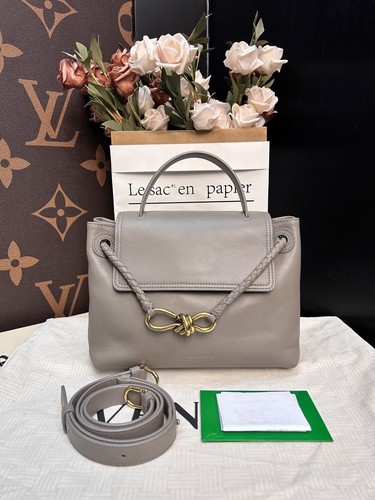 Bottega Veneta Ciao Ciao Mini Gray Shoulder Crossbody Handbag Women