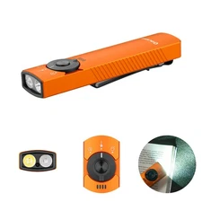 Olight Arkfeld Pro Flashlight 1000 Lumens Cool White With Green Beam - Orange