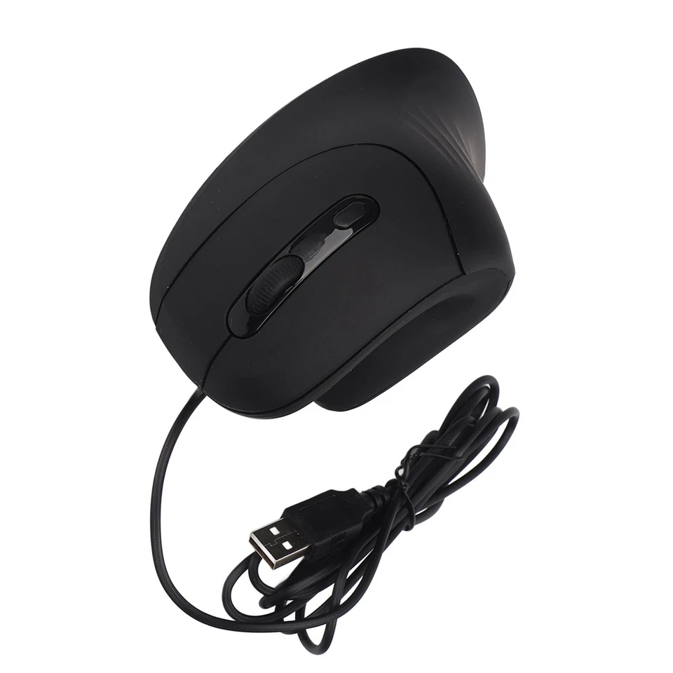 Wired Vertical Mouse 6 Buttons 800‑1200‑2000‑3200 DPI USB Wired Vertical Er - Image 2 of 4