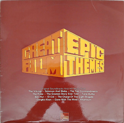 Great Epic Film Themes - Various - 1971 Vinyl lp UK - Stage & Screen