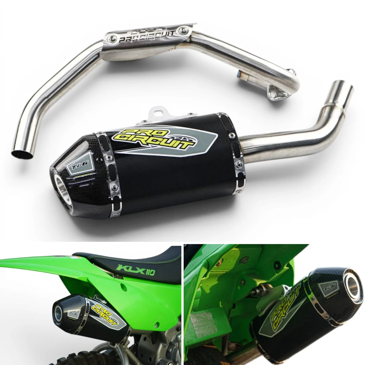 Motorcycle Exhausts & Exhaust System Parts for Kawasaki KLX110 for