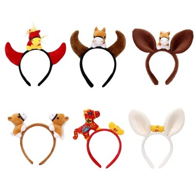 Breathable Cotton Hairband Lightweight Travel Friendly No Metal Part Most Ages