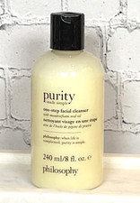 NEW SEALED PHILOSOPHY Purity Made Simple One-Step Facial Cleanser 8 fl oz