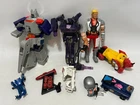 Vintage G1 Transformers Gobot & Action Figures Lot For Parts/Fodder Incomplete