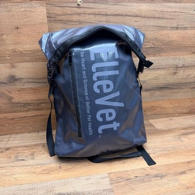 Ellevet Backpack Rucksack Gray 5   gallons Roll-Top hiking travel sports Bags