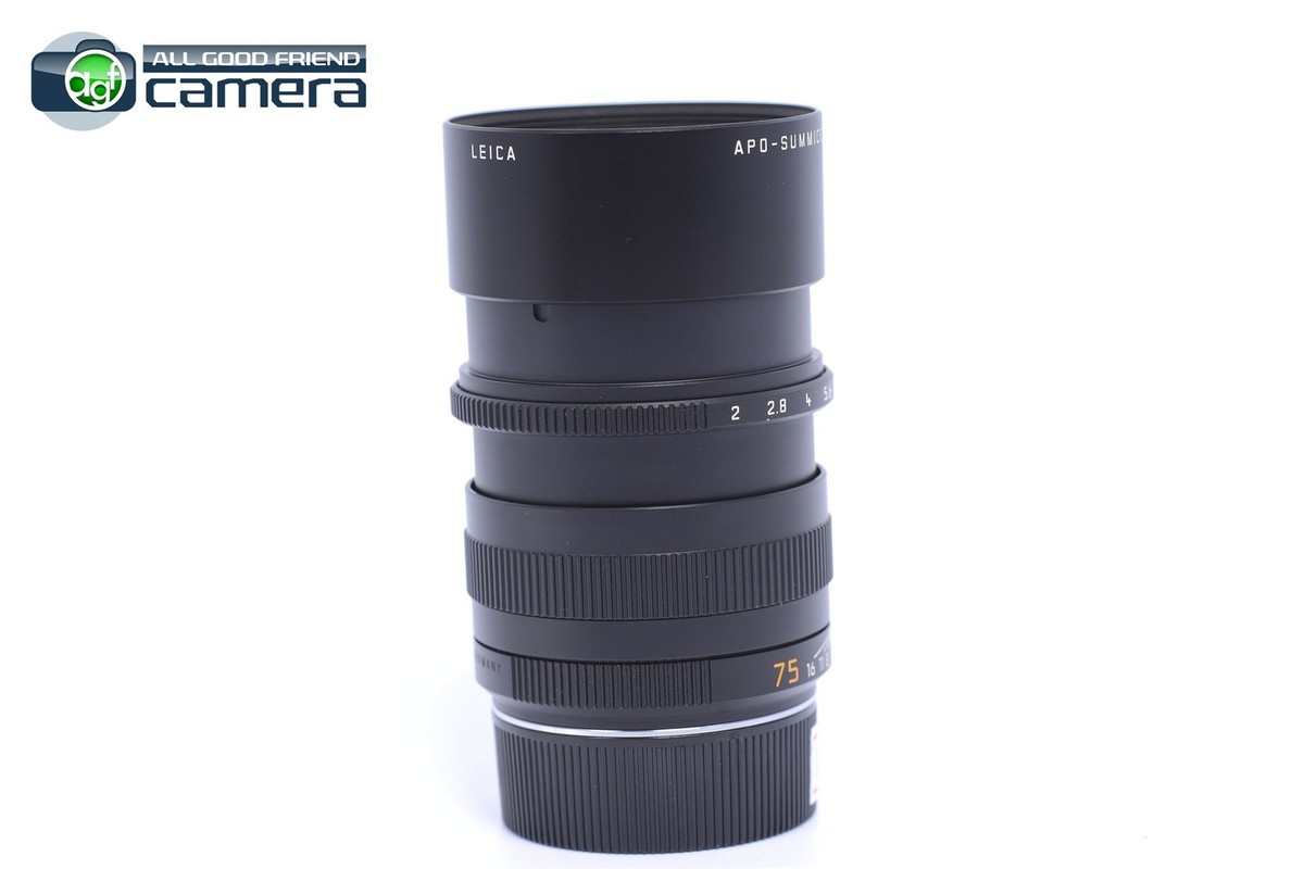 Leica APO-Summicron-M 75mm F/2 ASPH. Lens Non-6Bit 11637 *EX+* | eBay